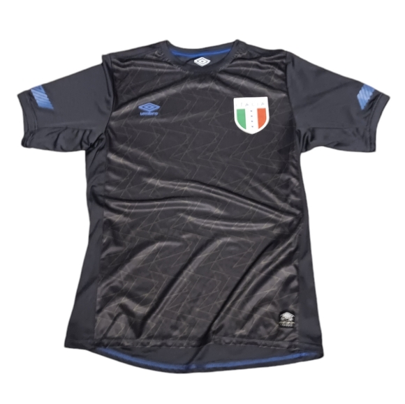 Umbro Other - UMBRO ITALIA MEN'S SIZE LARGE BLACK WORLD CUP SOCCER JERSEY.